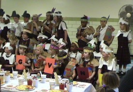 Thankgiving and the Conundrum of Cultural Racism Thanks Giving Pagent '04 Group