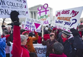 Marriage Equality Is Step in a Much Longer Journey Gay rights supporters rally outside the Supreme Court as justices hear same-sex marriage case.