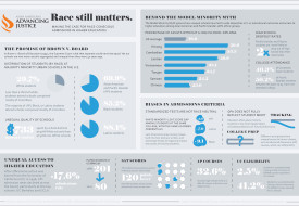 Segregation in Education: Reading Between the Lines Race still matters infographic AAAJ - for website