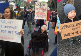 100+ Asian American & Pacific Islander Organizations Pledge to Resist Repression Under Trump Administration Credit: Reader-submitted photos from the Women's March on Washington and satellite marches across the United States, at http://blog.angryasianman.com/